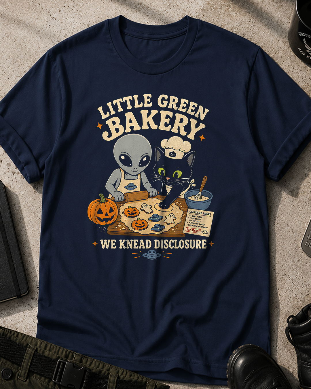Little Green Bakery Halloween T-Shirt