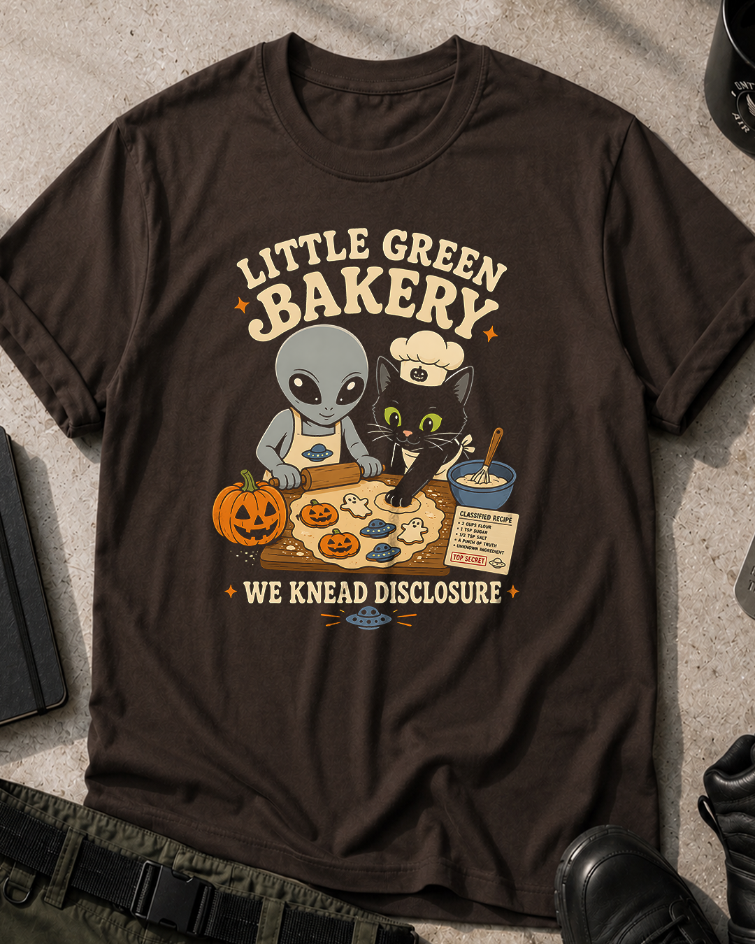 Little Green Bakery Halloween T-Shirt