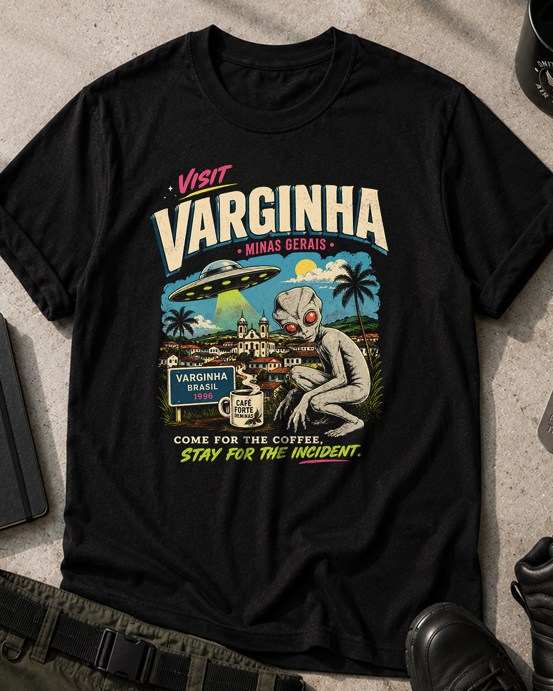 Visit Varginha Retro T-Shirt