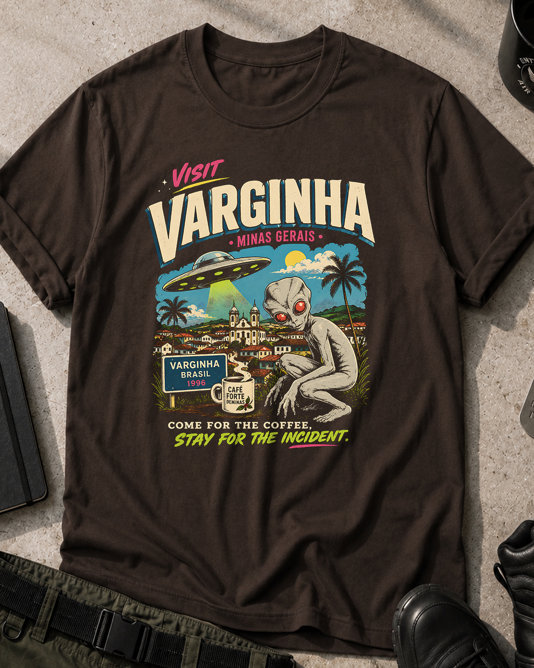 Visit Varginha Retro T-Shirt
