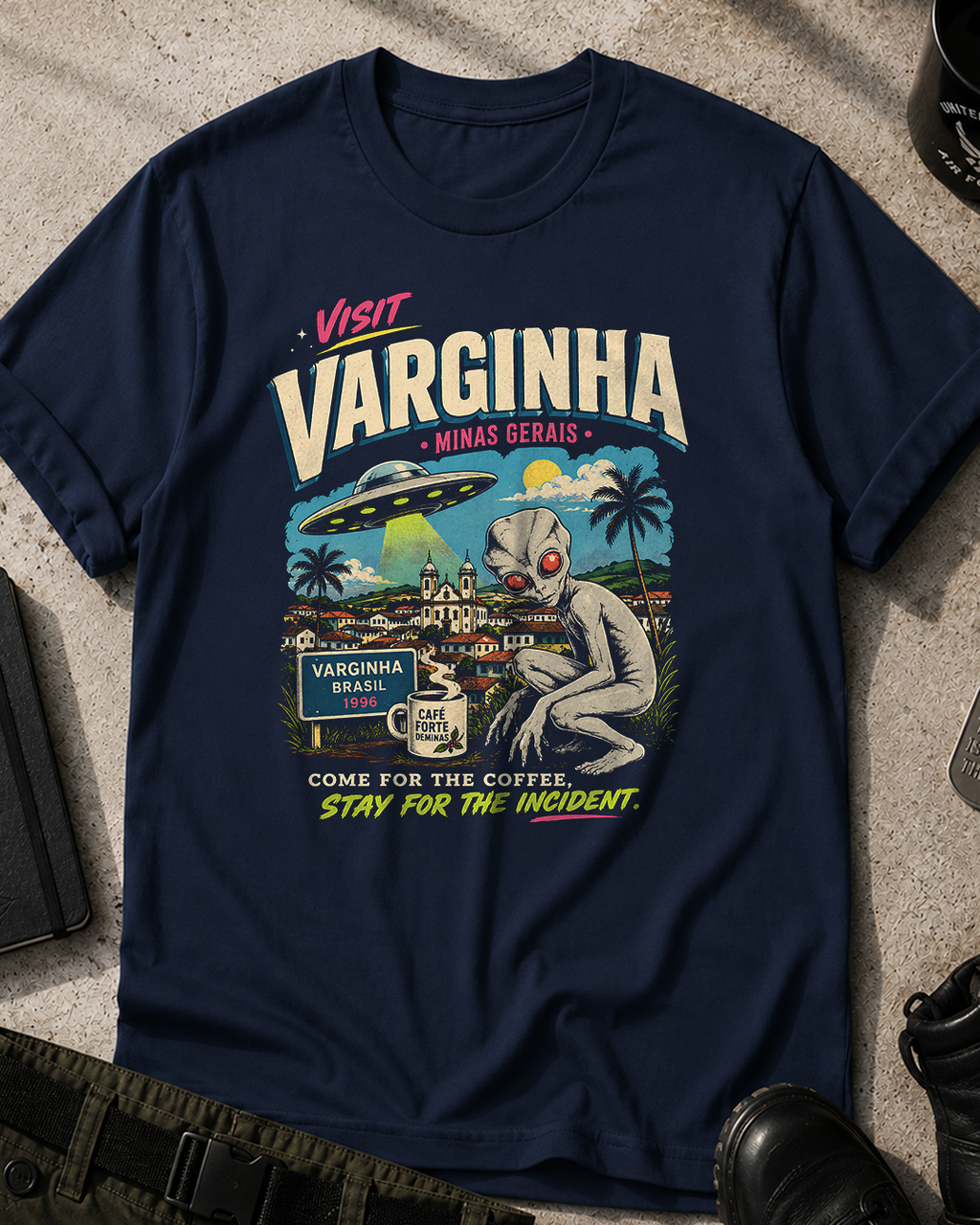 Visit Varginha Retro T-Shirt