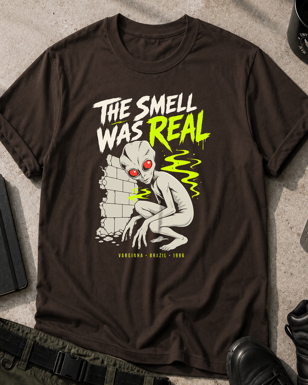 Varginha The Smell Was Real T-Shirt