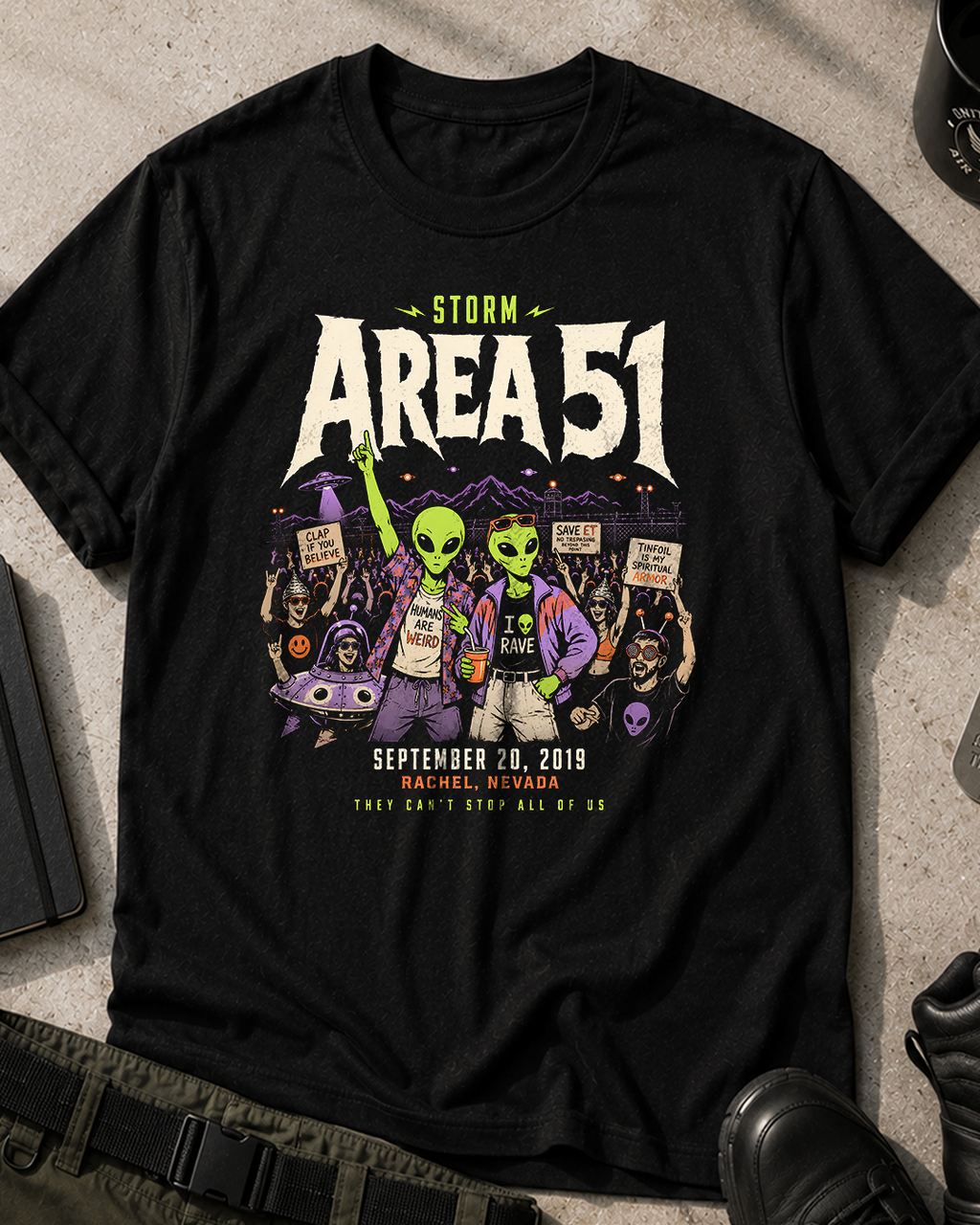 Storm Area 51 T-Shirt