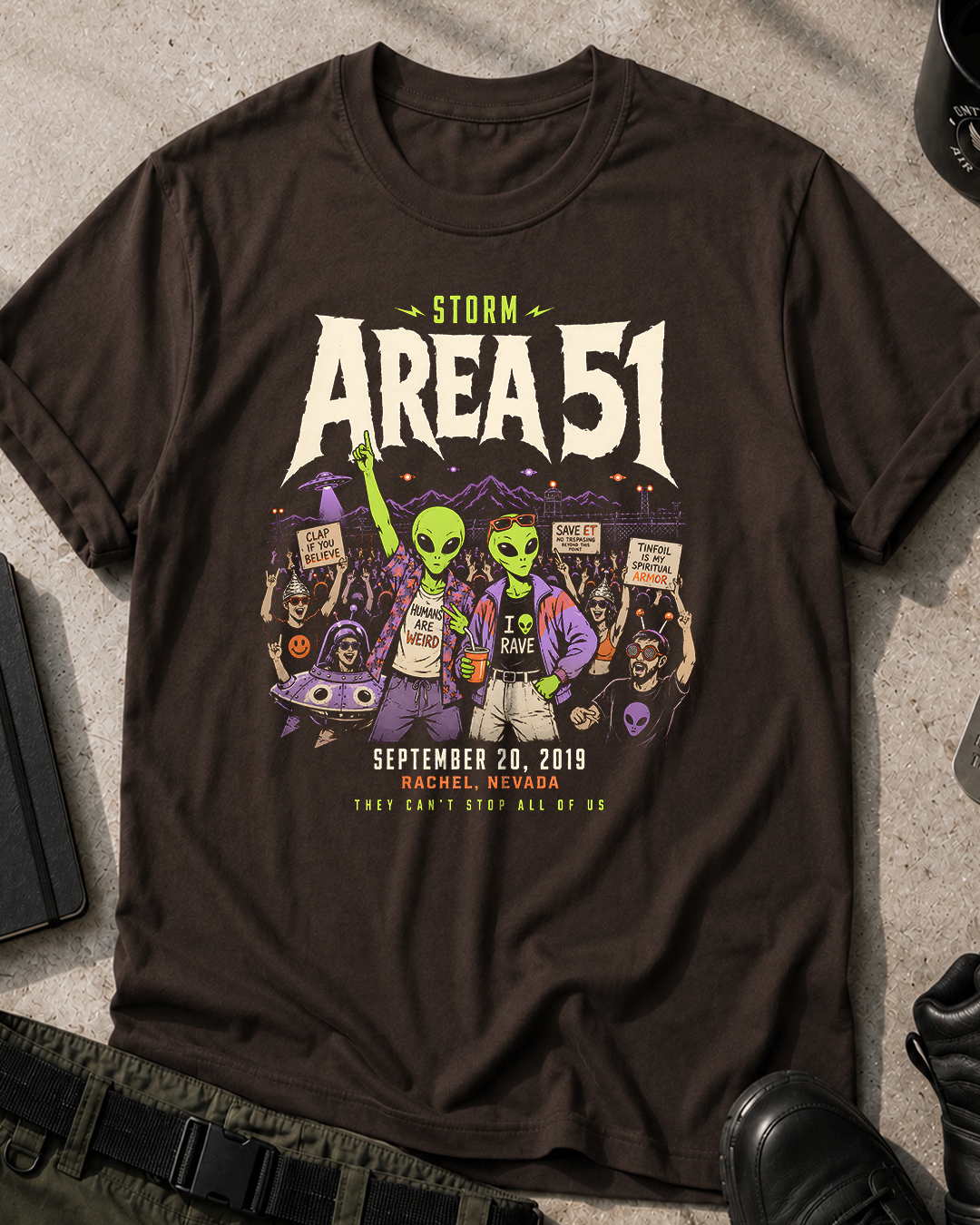 Storm Area 51 T-Shirt