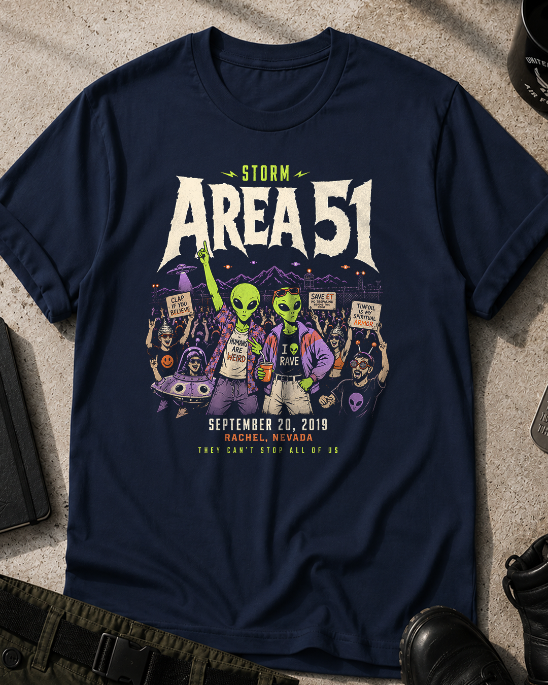 Storm Area 51 T-Shirt