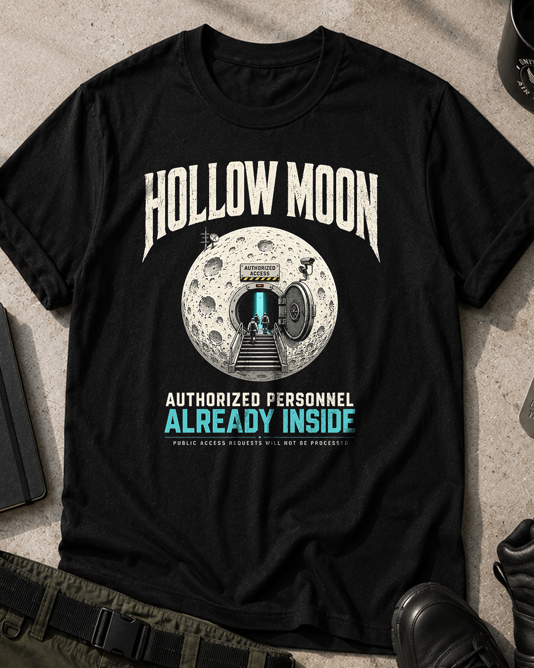 Hollow Moon Authorized Personnel T-Shirt