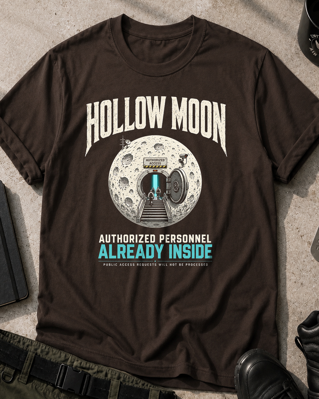 Hollow Moon Authorized Personnel T-Shirt