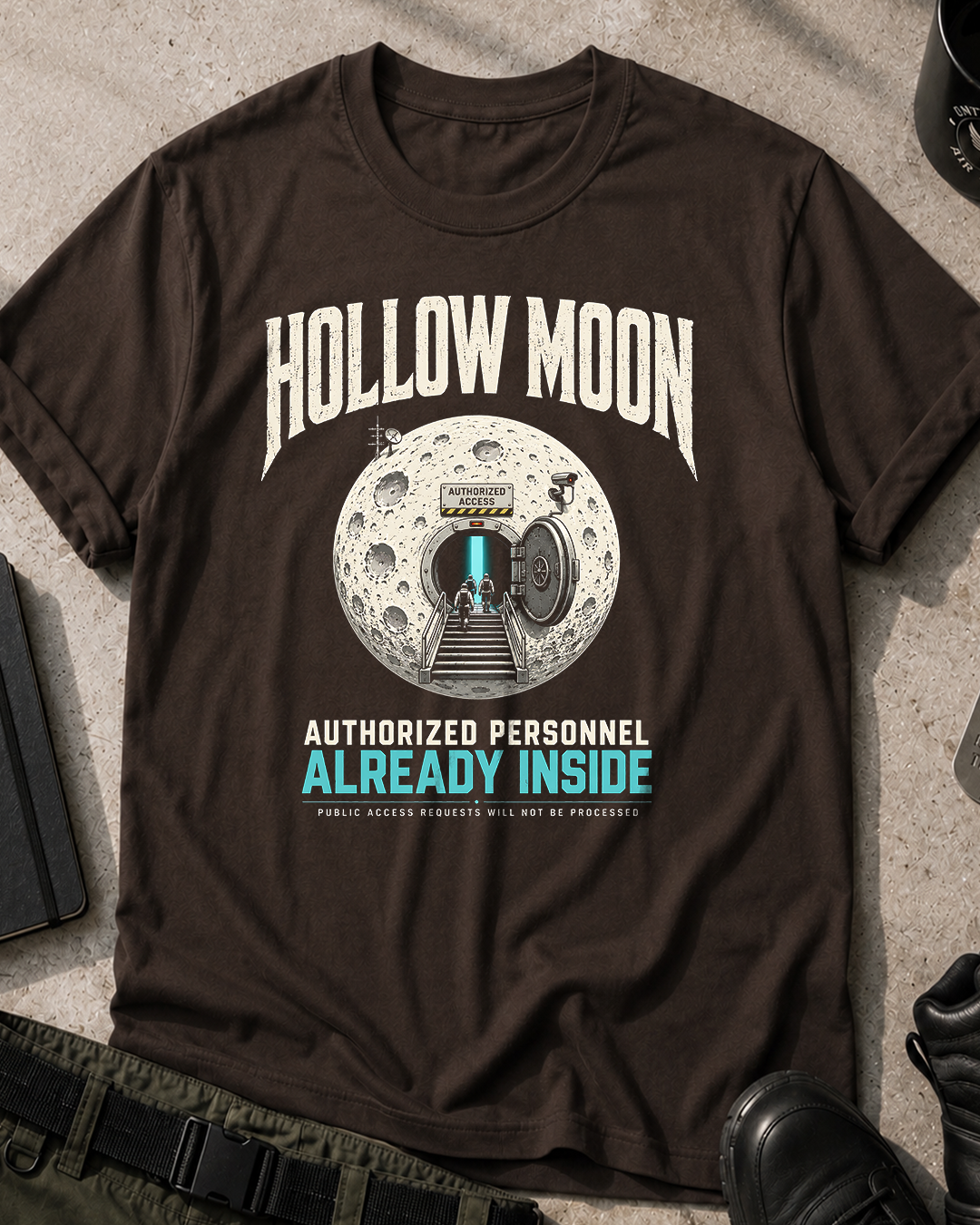 Hollow Moon Authorized Personnel T-Shirt