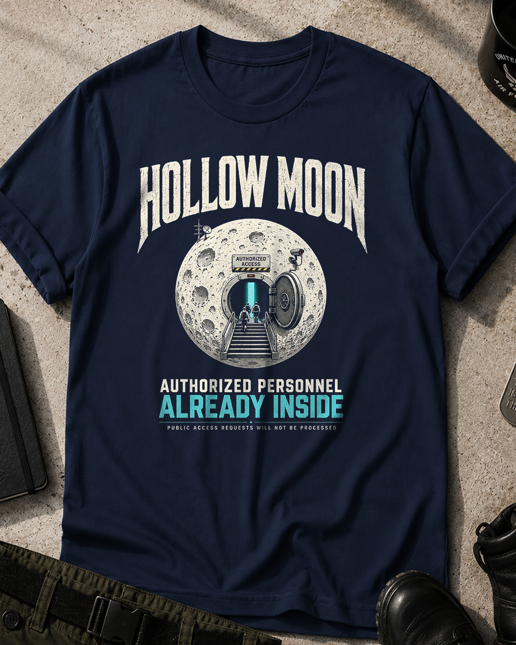 Hollow Moon Authorized Personnel T-Shirt
