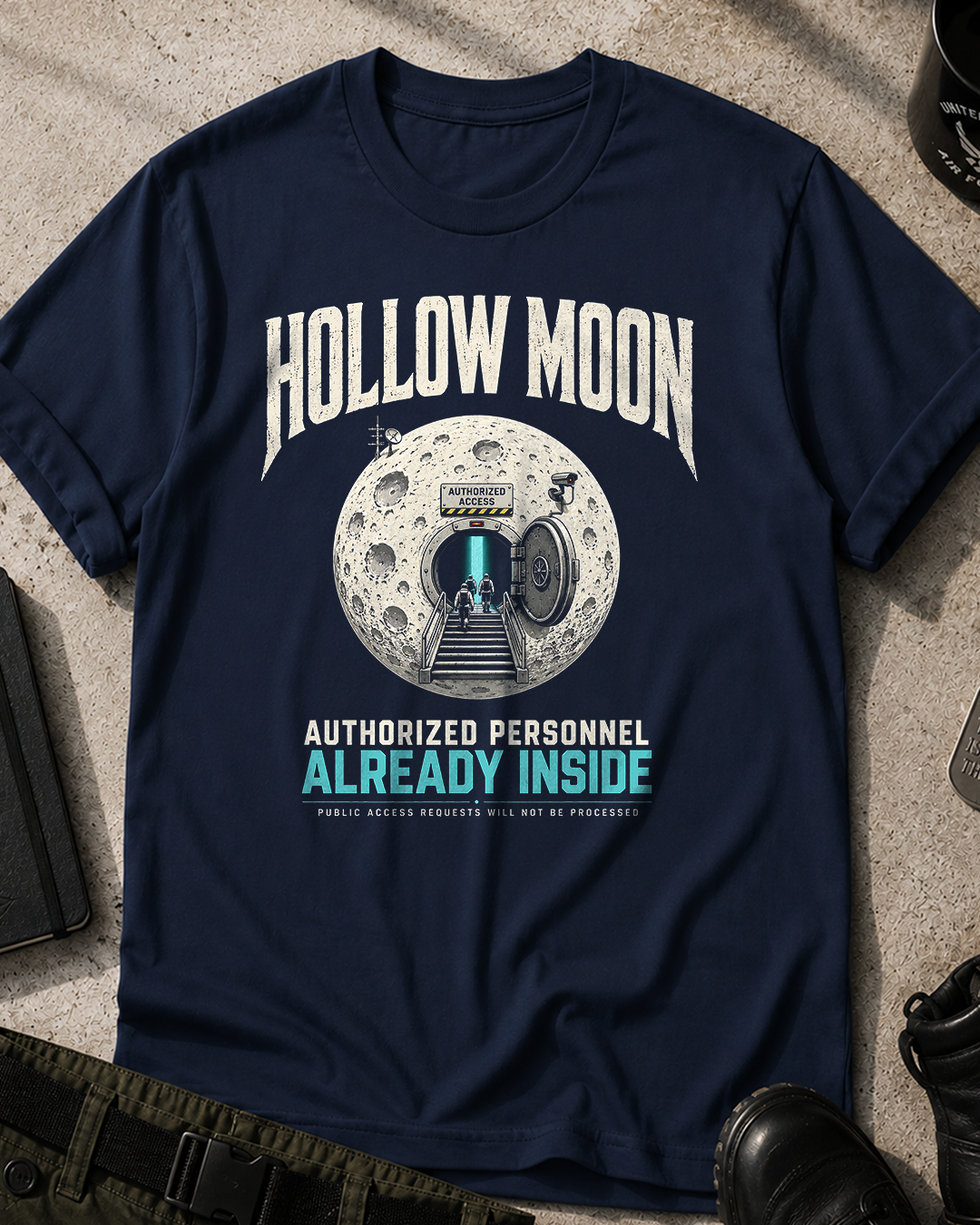 Hollow Moon Authorized Personnel T-Shirt