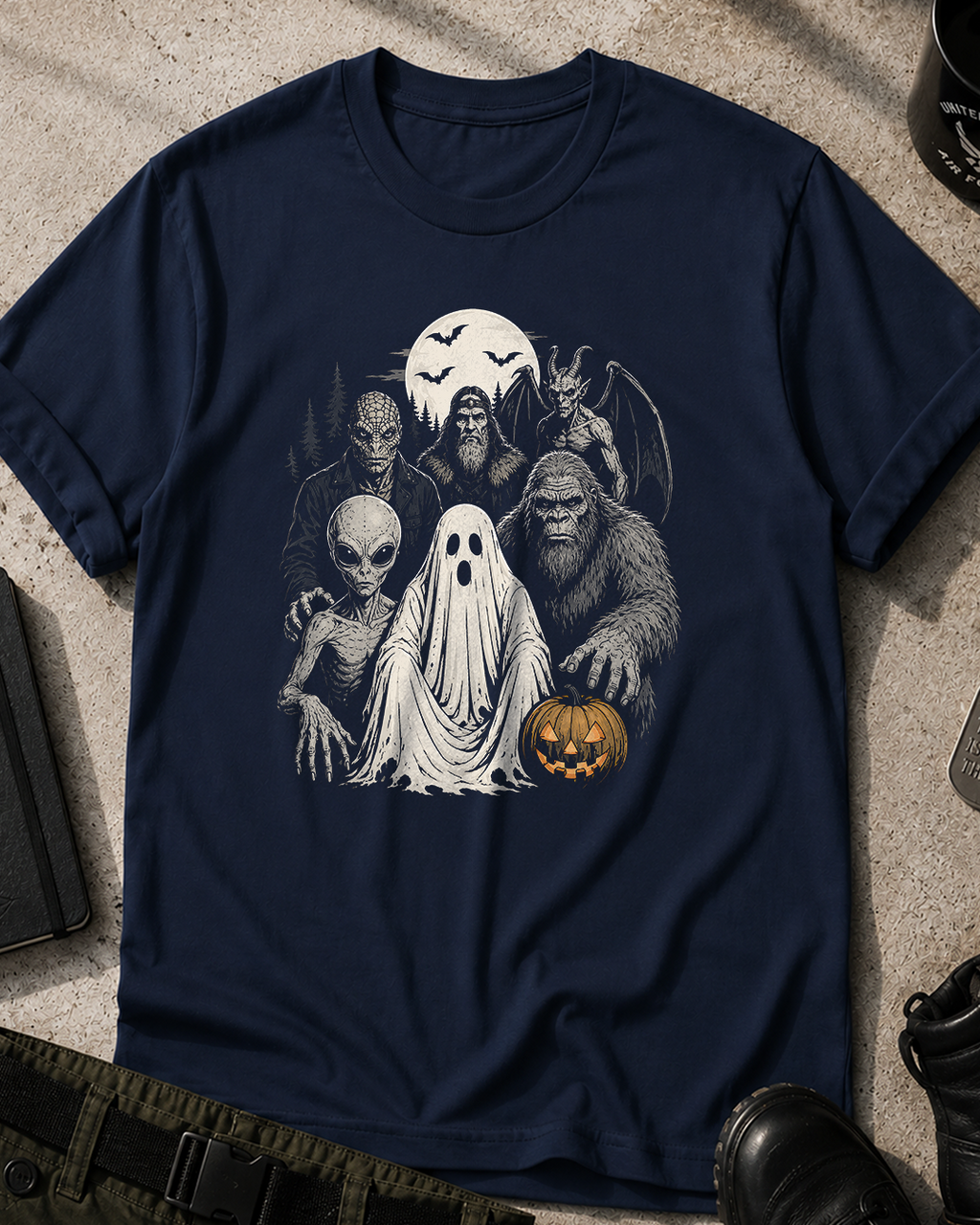 Halloween Monster Crew T-Shirt