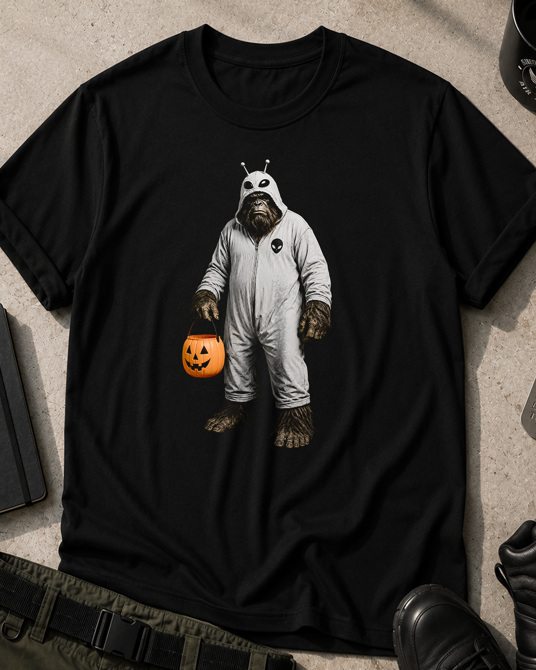 Bigfoot Halloween Costume T-Shirt