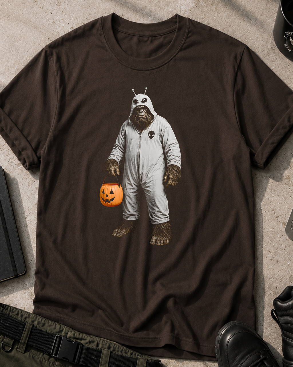 Bigfoot Halloween Costume T-Shirt
