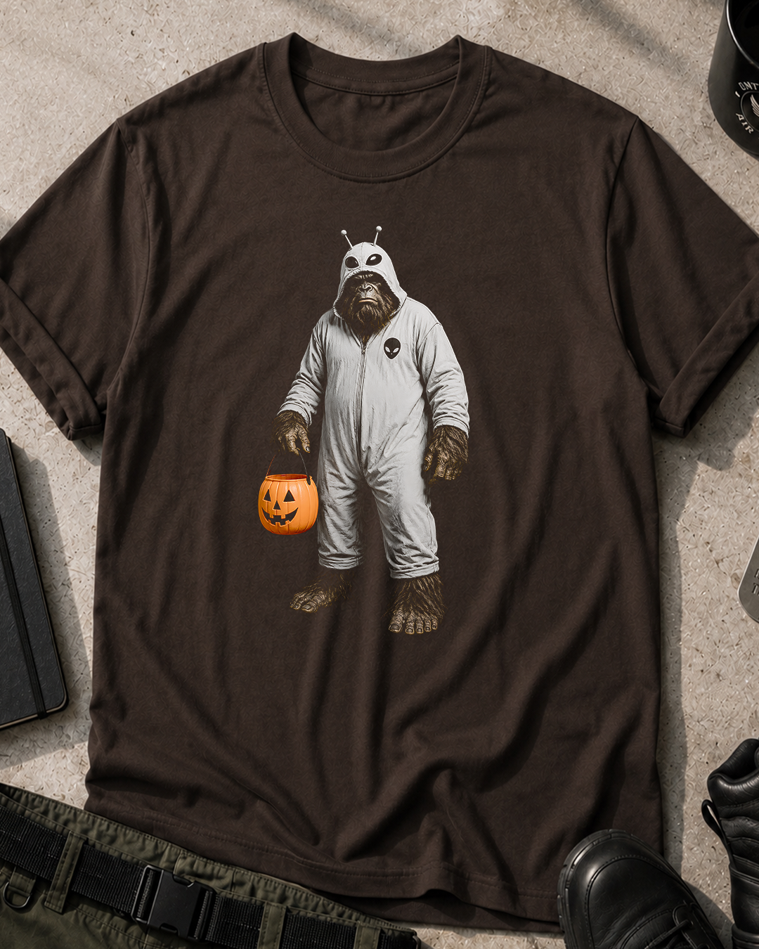 Bigfoot Halloween Costume T-Shirt