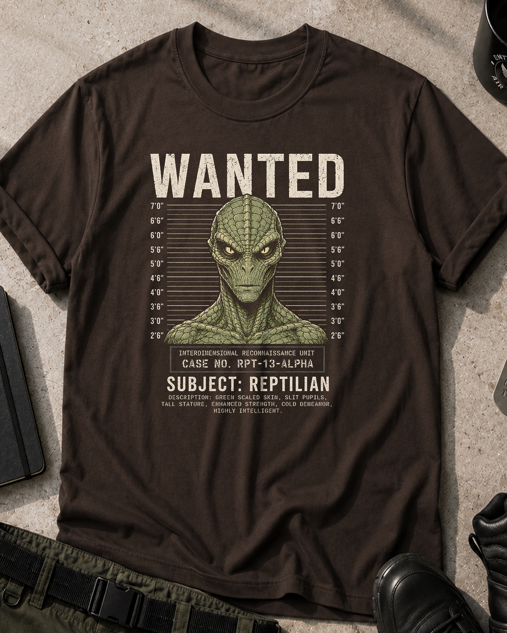 Wanted Reptilian T-Shirt