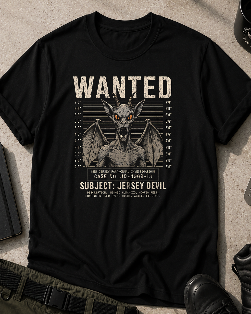 Wanted Jersey Devil T-Shirt