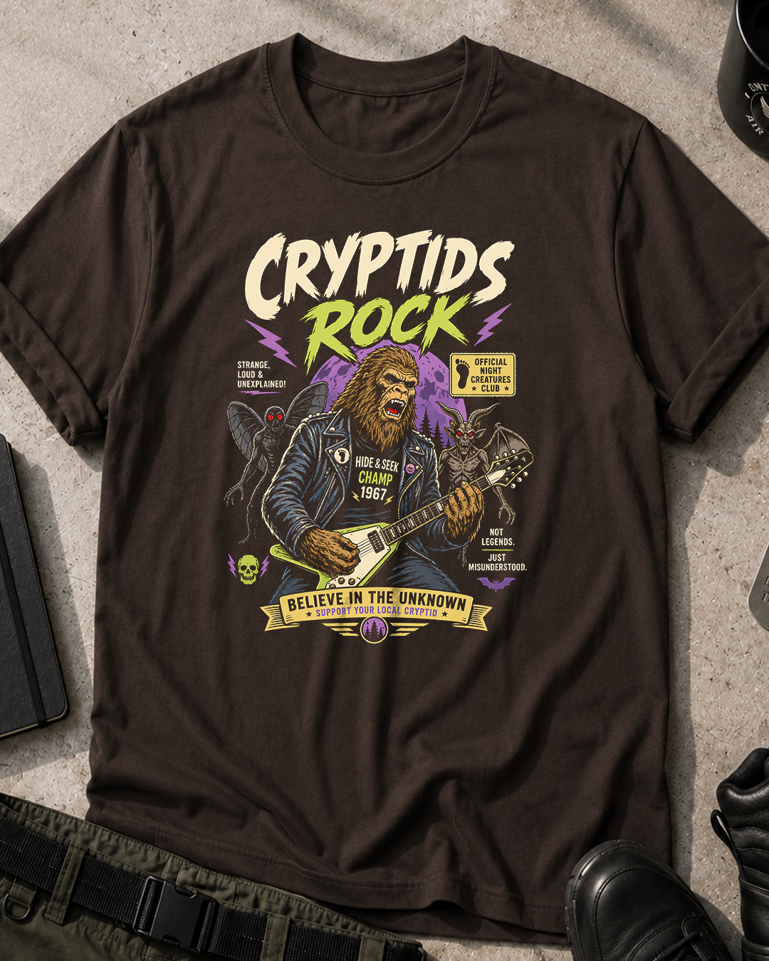 Cryptids Rock T-Shirt