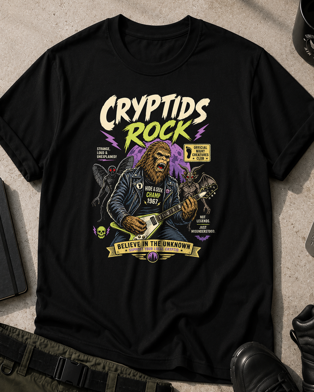 Cryptids Rock T-Shirt