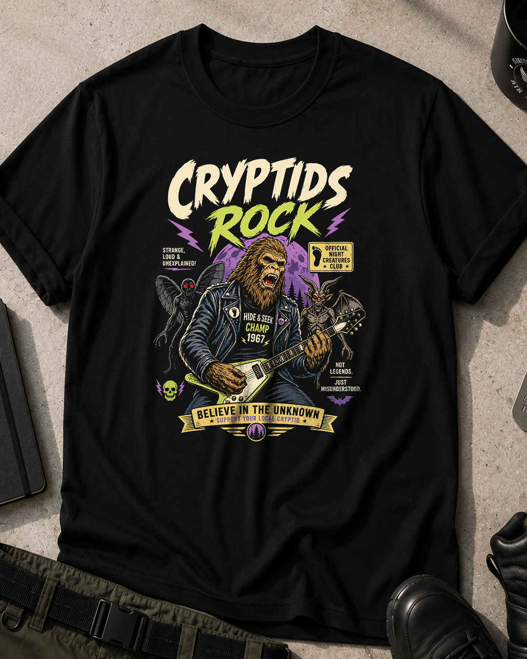 Cryptids Rock T-Shirt