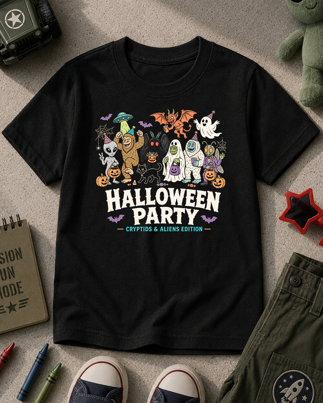 Halloween Party Kids T-Shirt