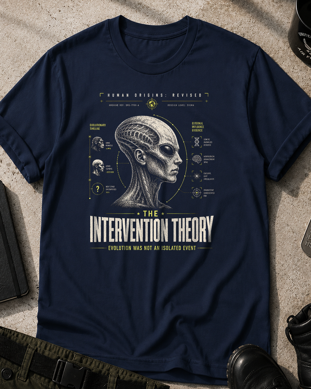 Alien Intervention Theory T-Shirt