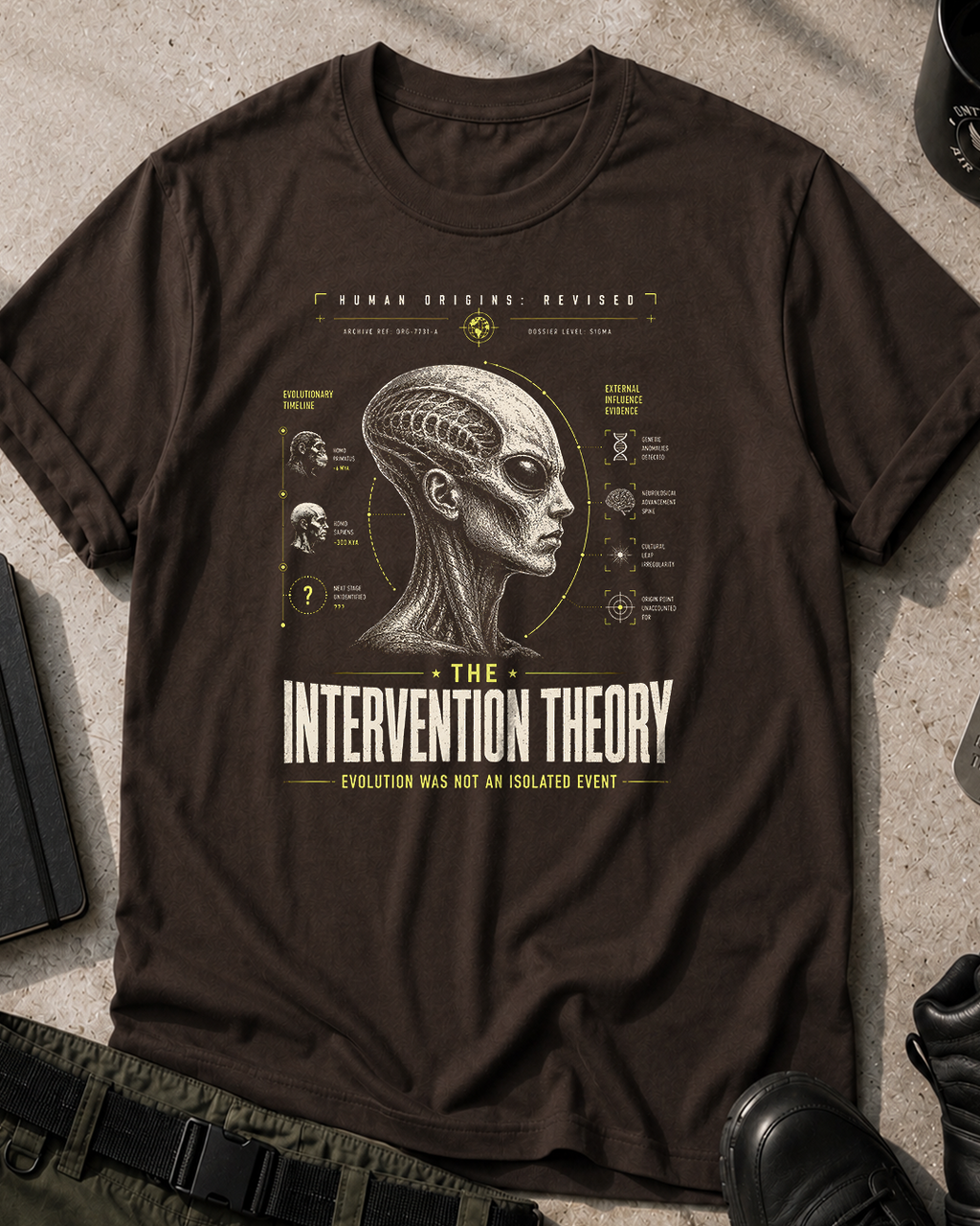 Alien Intervention Theory T-Shirt