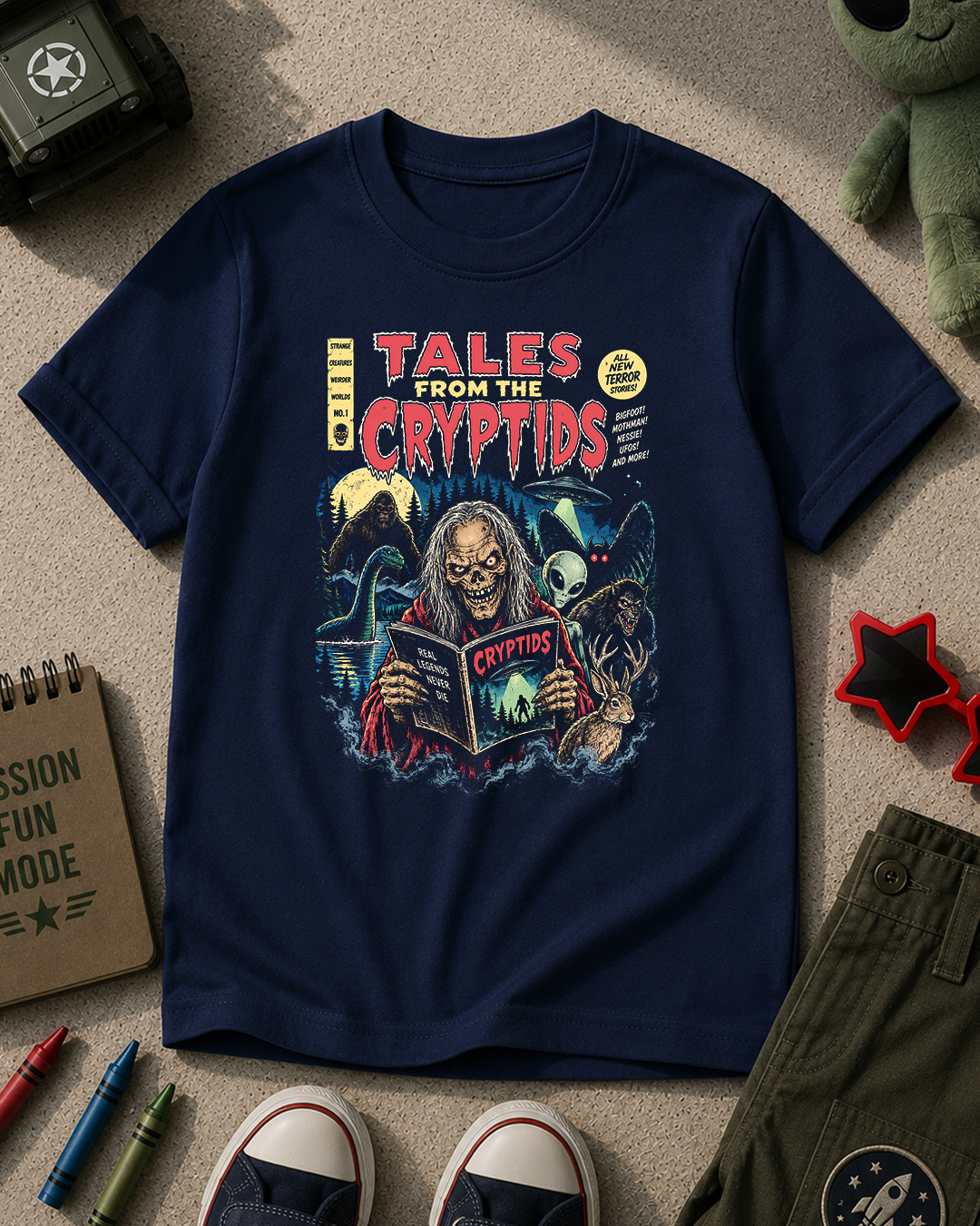 Tales from the Cryptids Kids T-Shirt