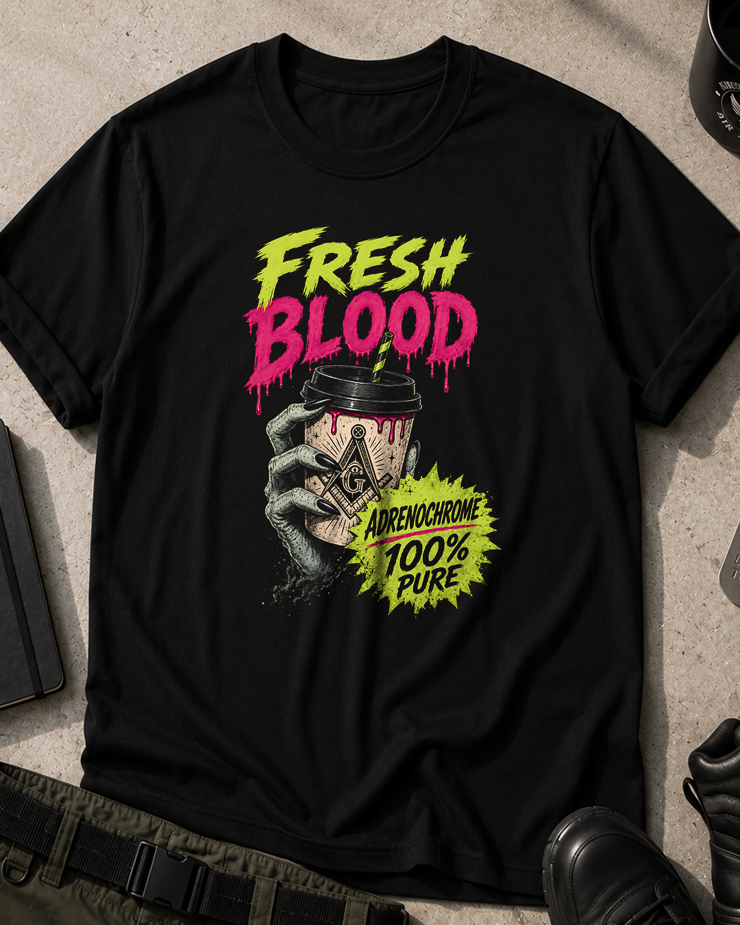 Fresh Blood Adrenochrome T-Shirt