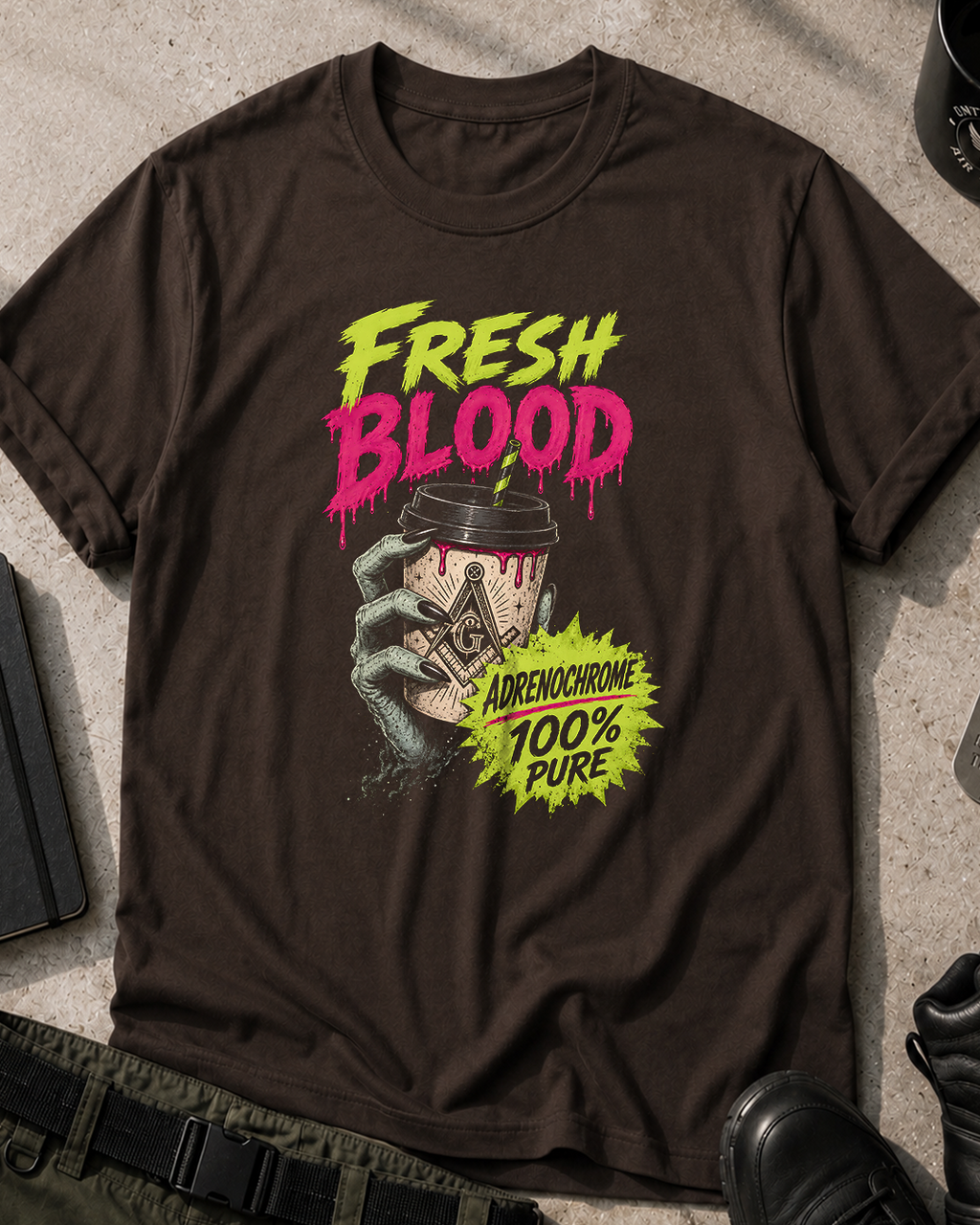 Fresh Blood Adrenochrome T-Shirt