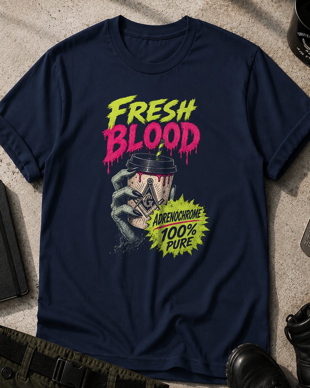 Fresh Blood Adrenochrome T-Shirt