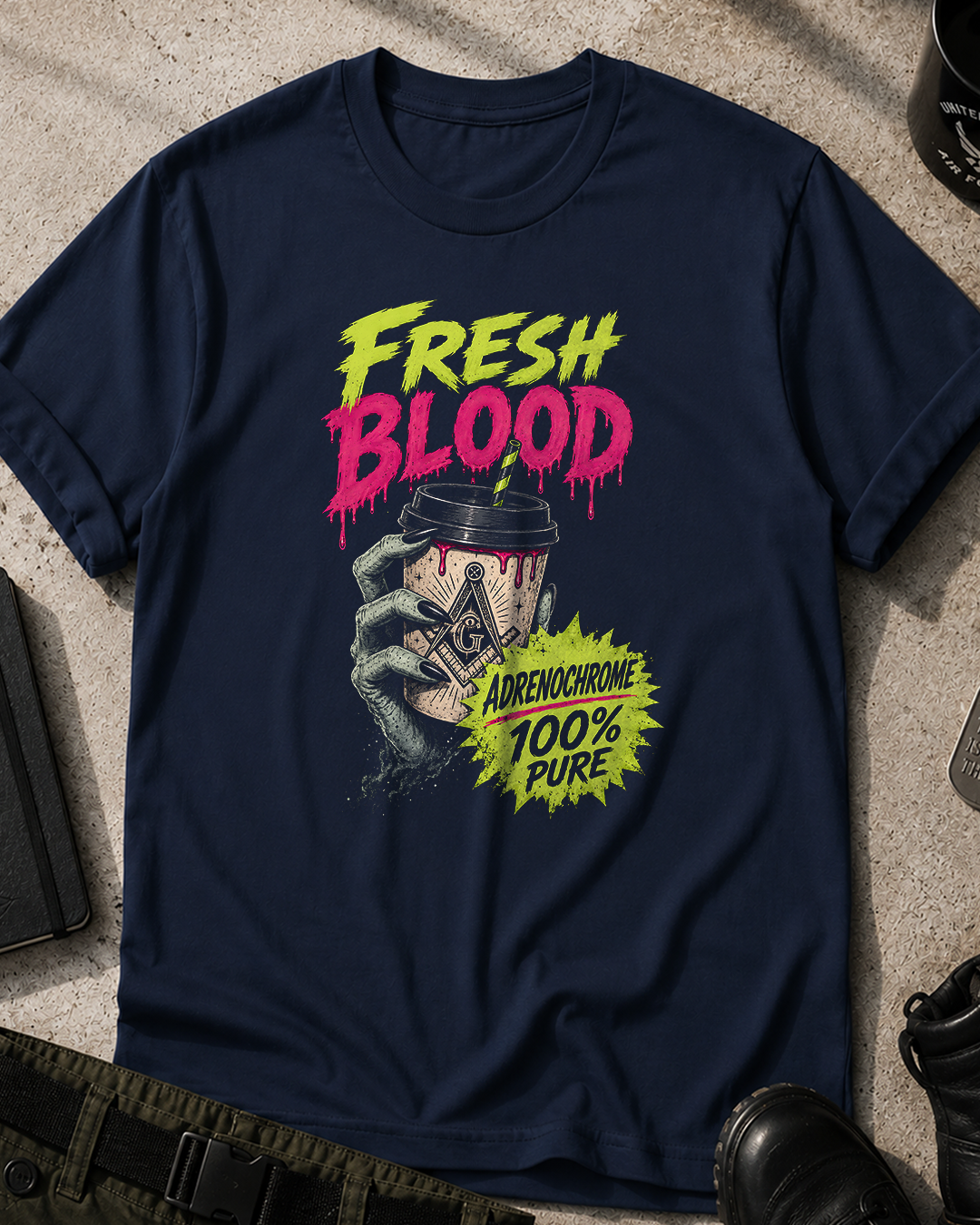Fresh Blood Adrenochrome T-Shirt
