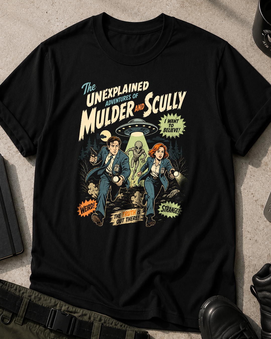 Mulder & Scully X FilesT-Shirt