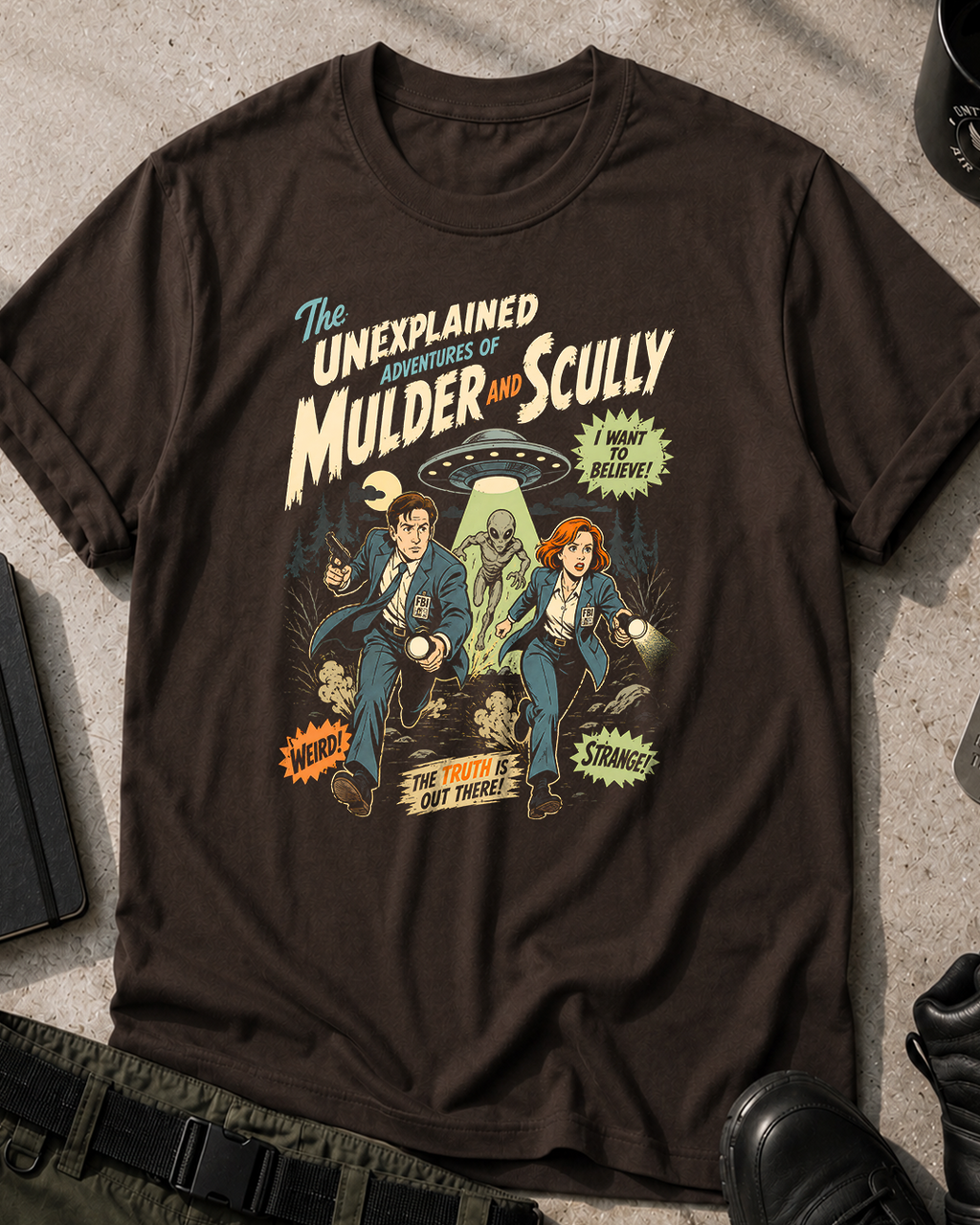 Mulder & Scully X FilesT-Shirt