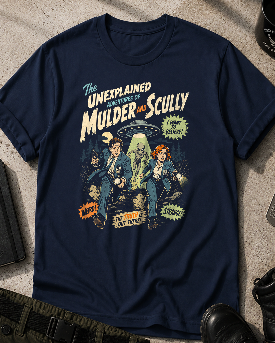 Mulder & Scully X FilesT-Shirt