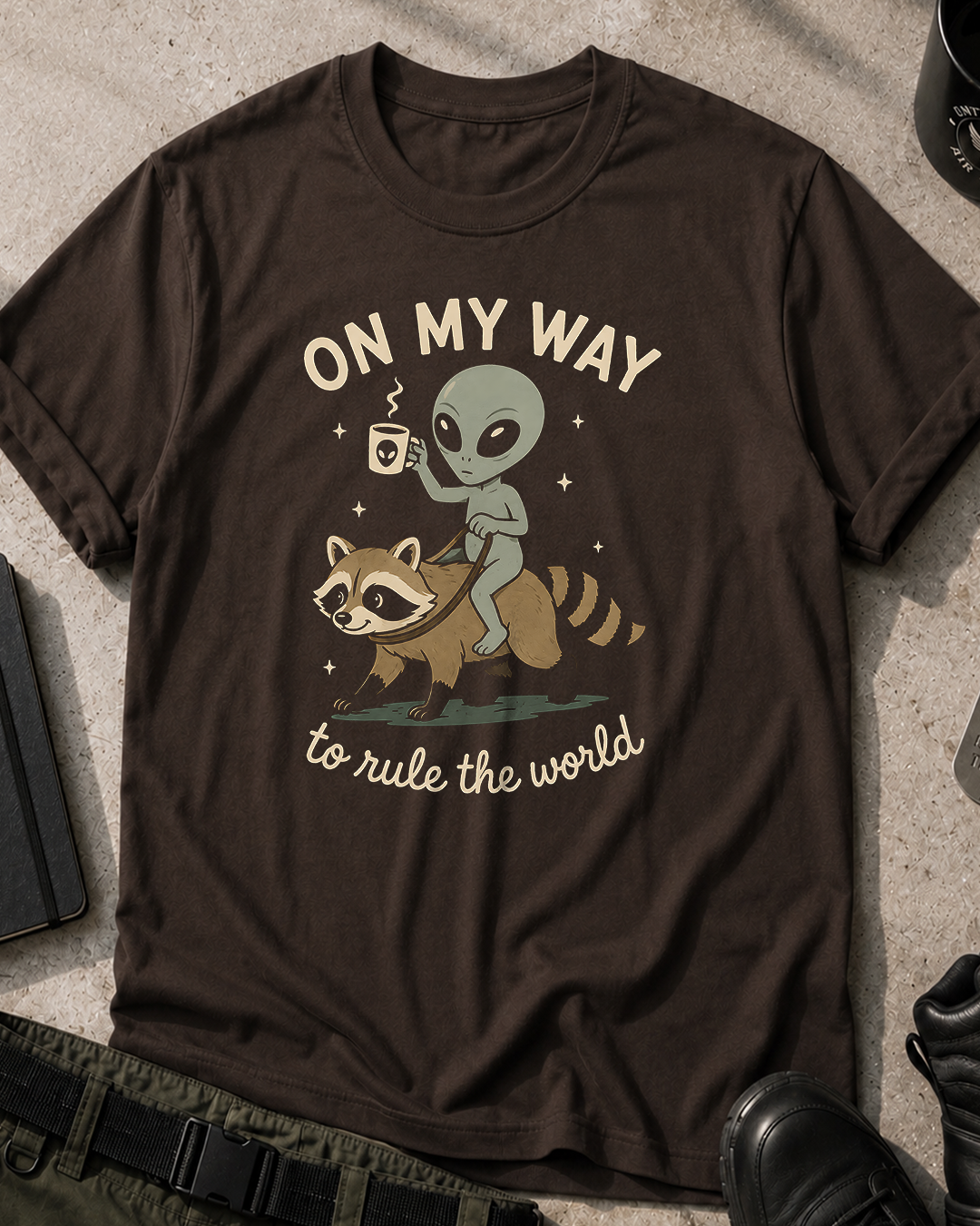 Alien Rule The World T-Shirt