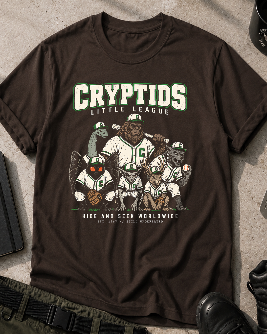 Cryptids Little League T-Shirt