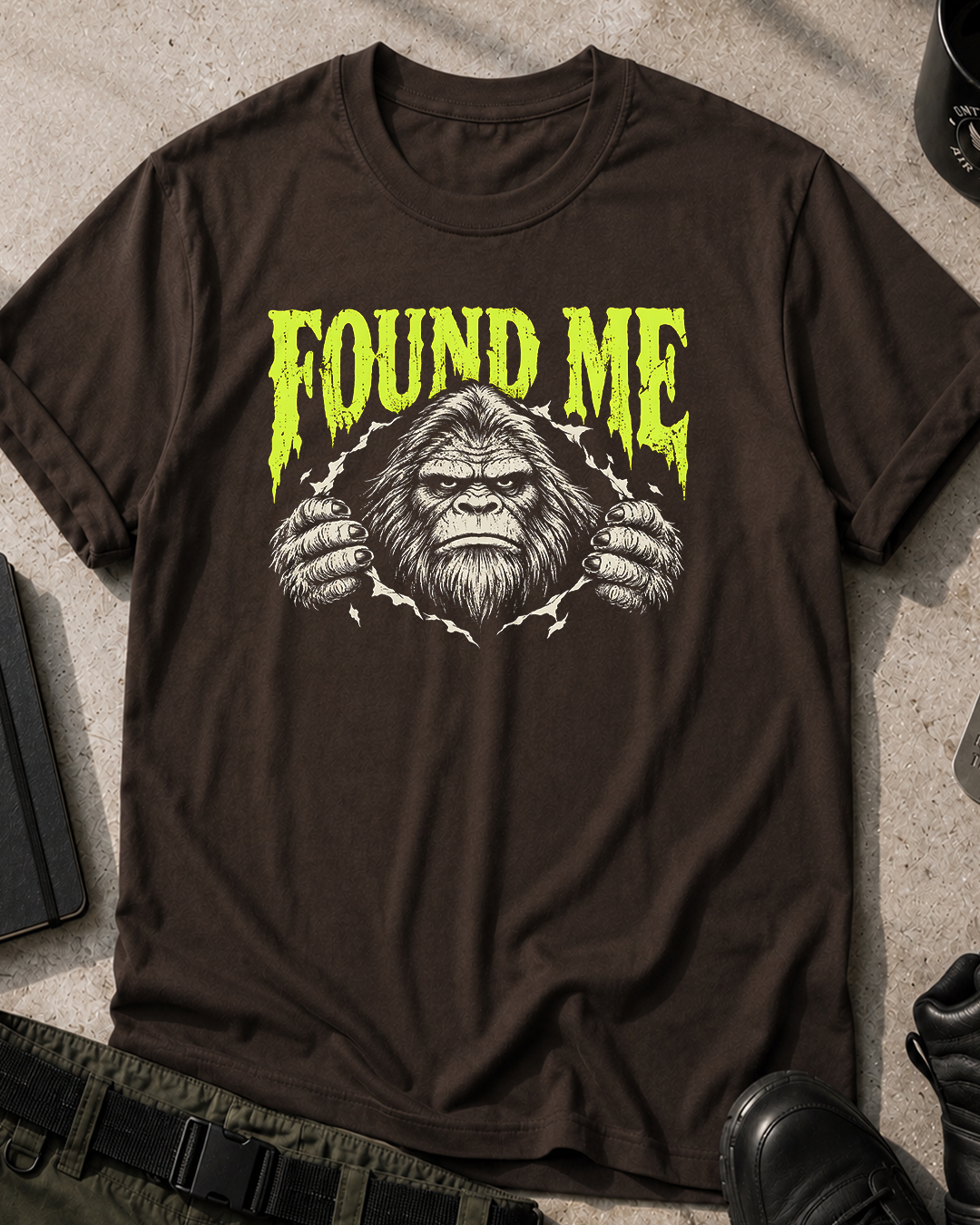 Found Me Bigfoot T-Shirt