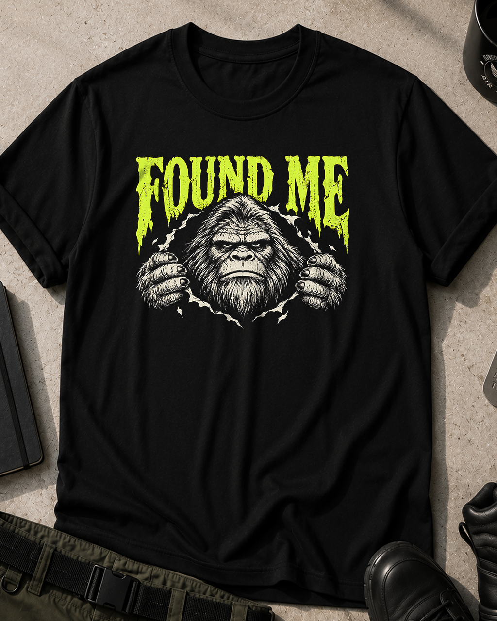 Found Me Bigfoot T-Shirt