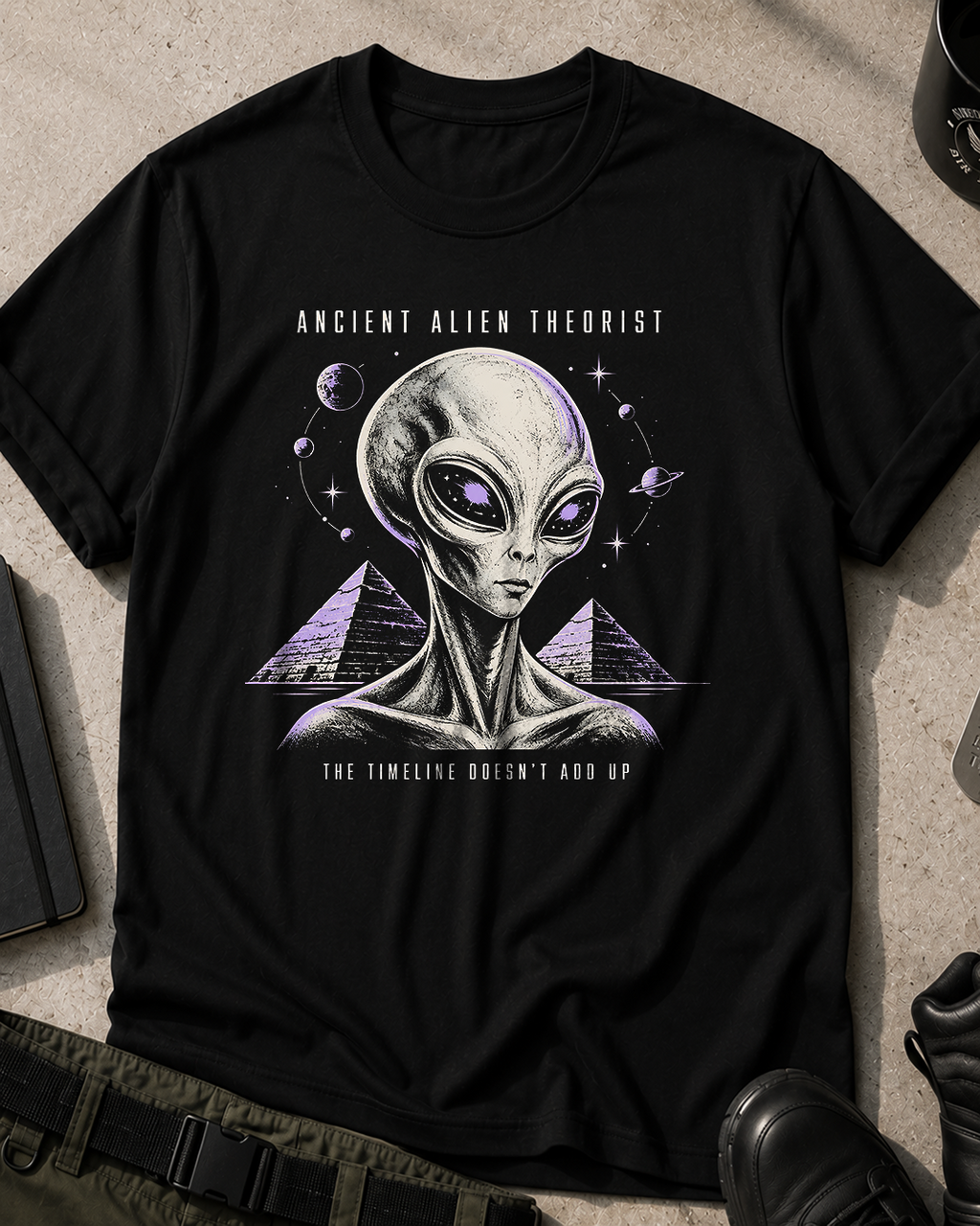 Ancient Alien Theorist Timeline T‑Shirt