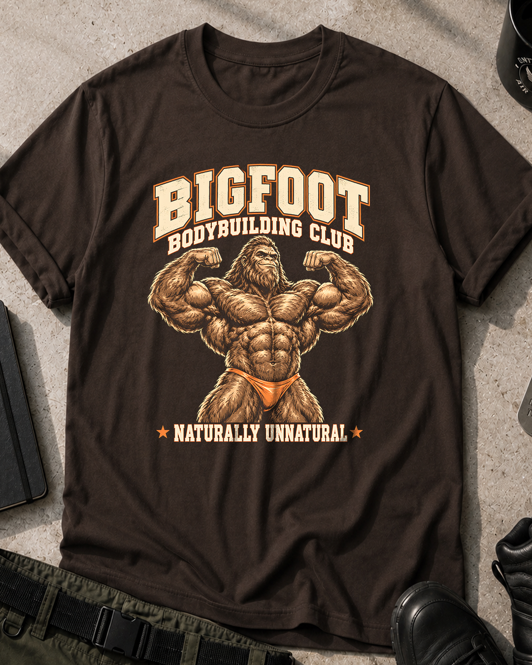 Bigfoot Bodybuilding Club T-Shirt