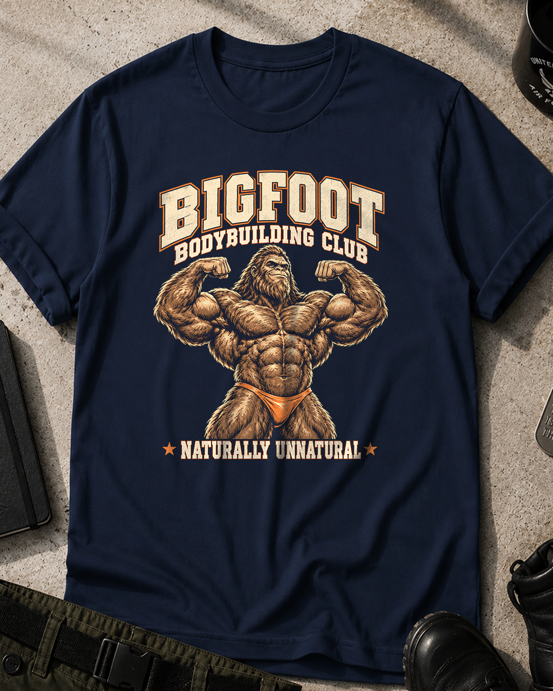 Bigfoot Bodybuilding Club T-Shirt
