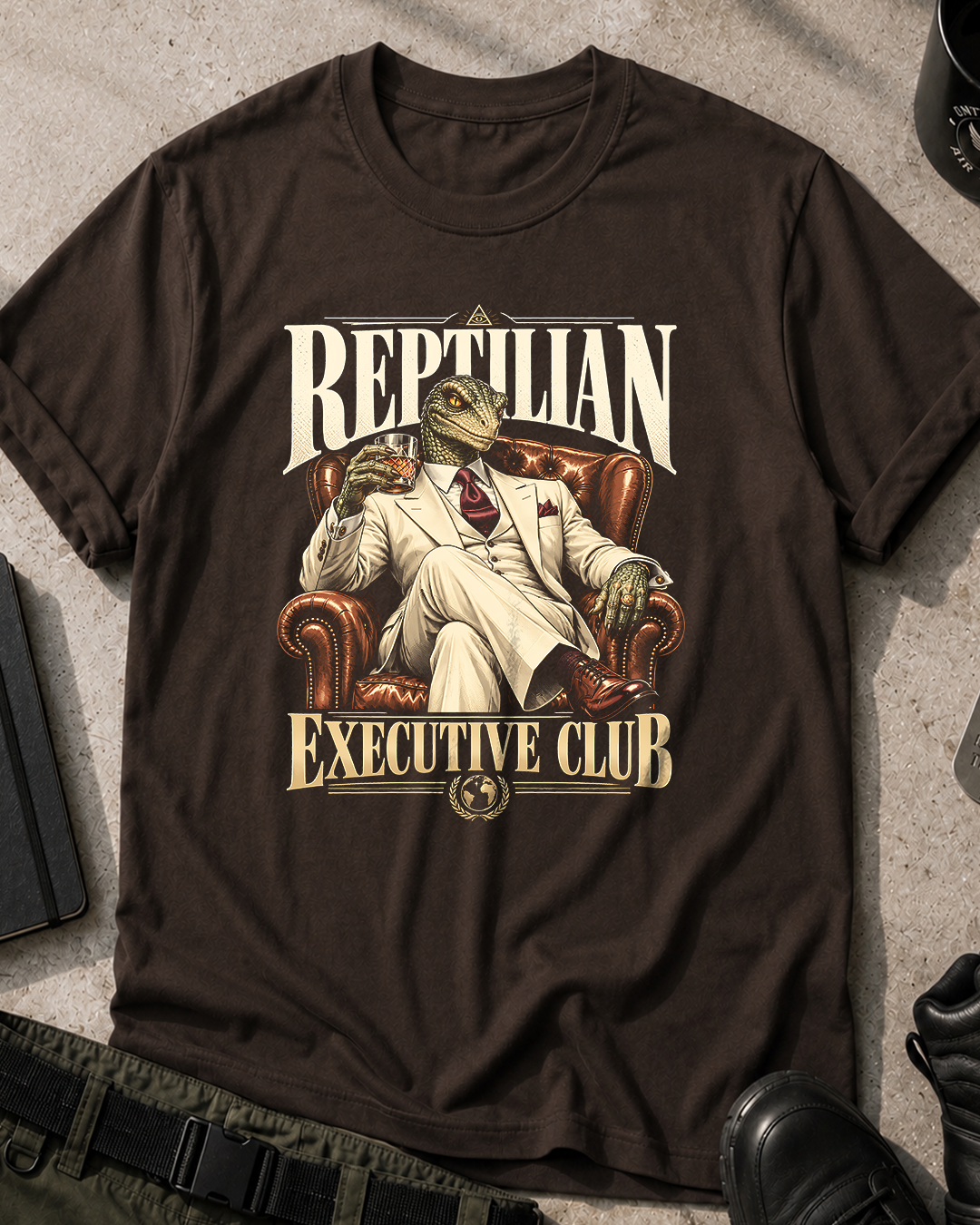 Reptilian Executive Club T-Shirt