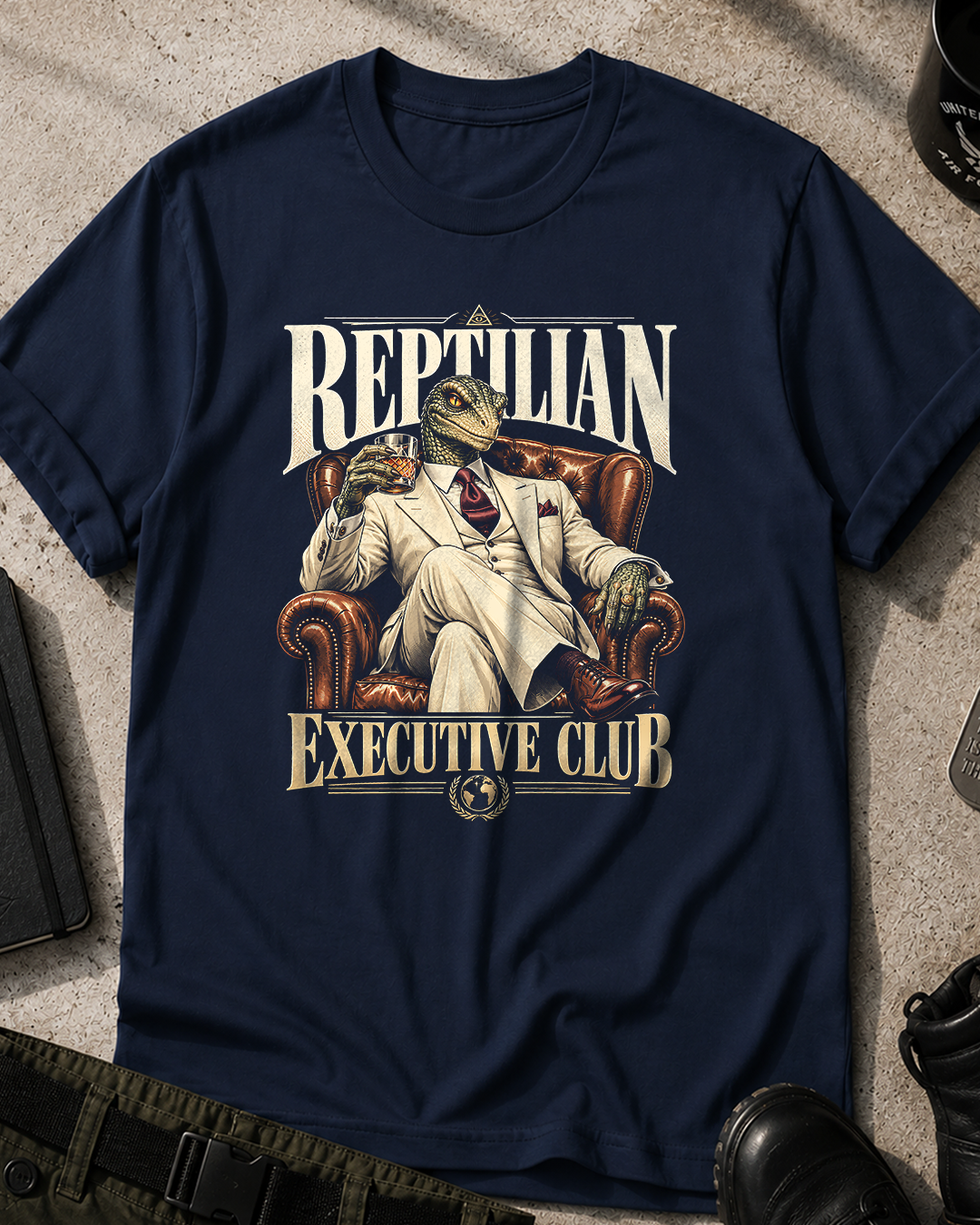 Reptilian Executive Club T-Shirt