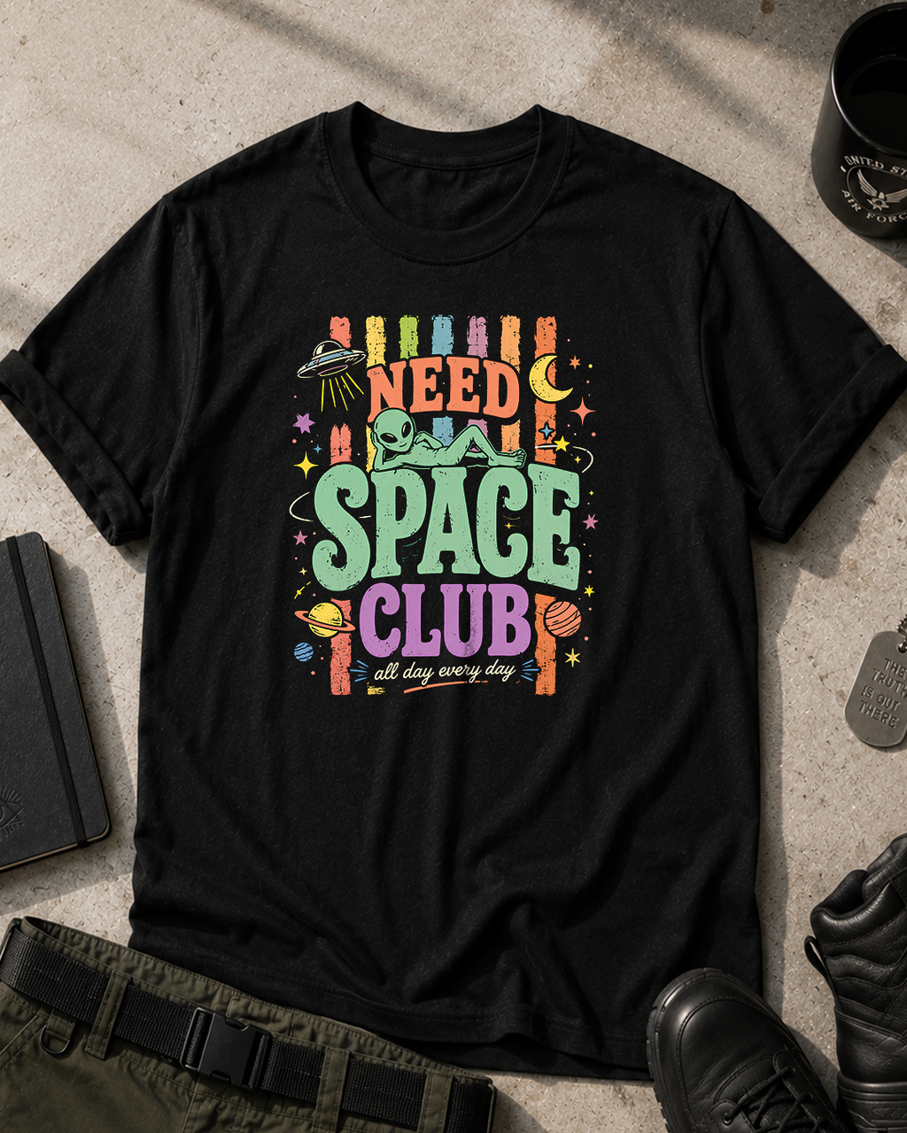Need Space Club T-Shirt