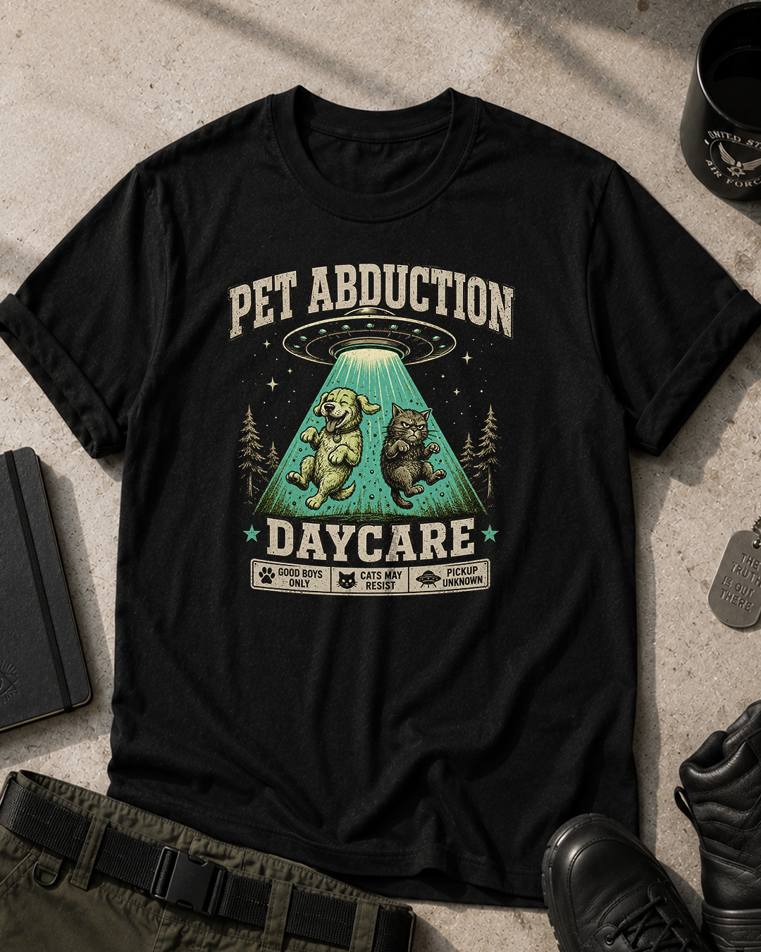 Pet Abduction Daycare T-Shirt
