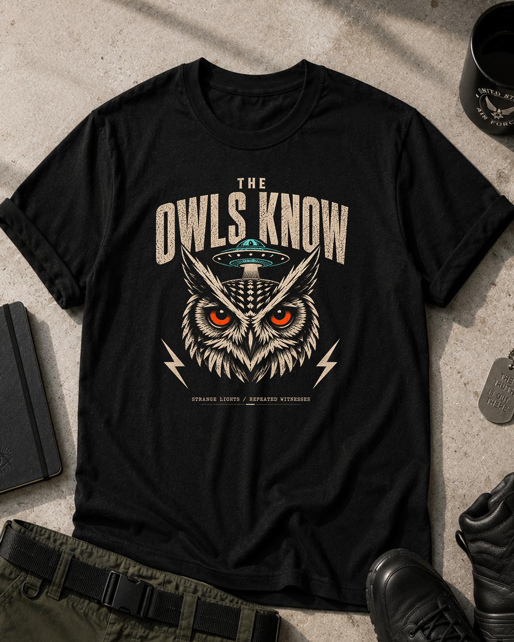 The Owls Know T-Shirt Printify