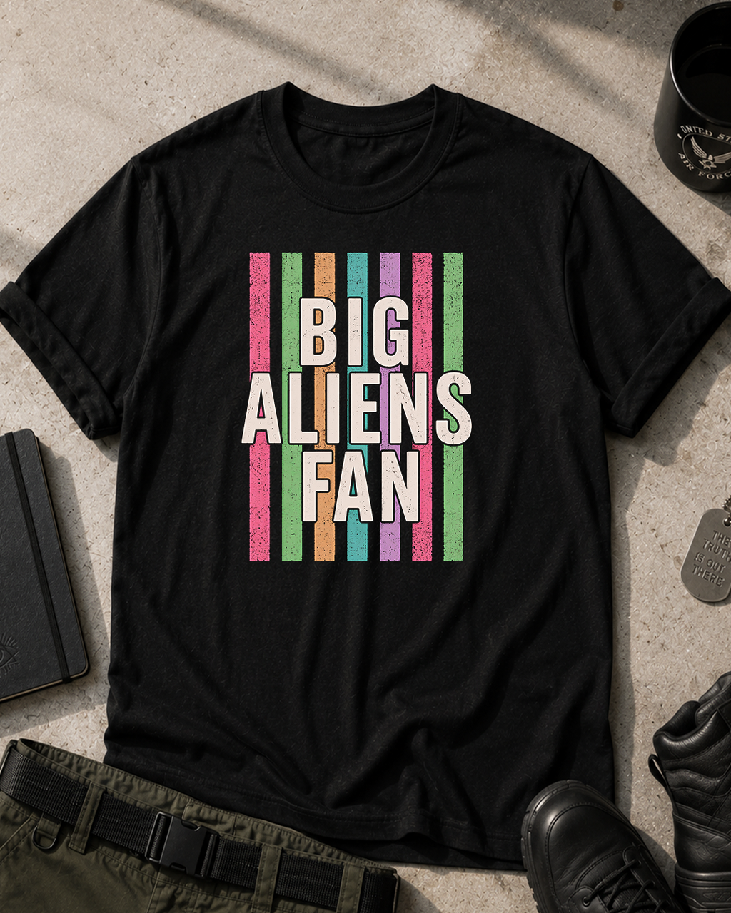 Big Aliens Fan T-Shirt
