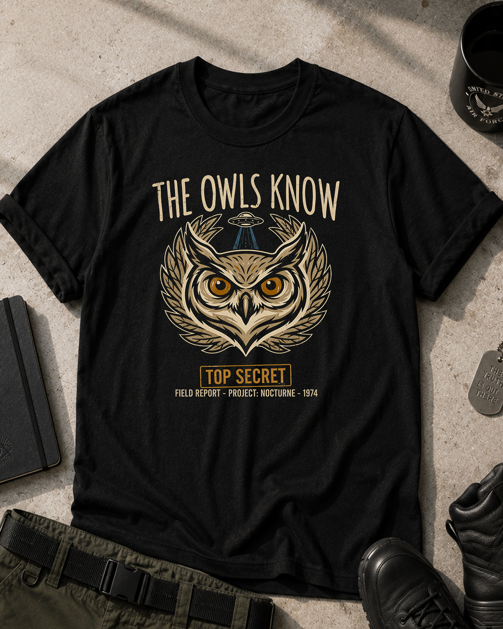 The Owls Know T-Shirt Printify