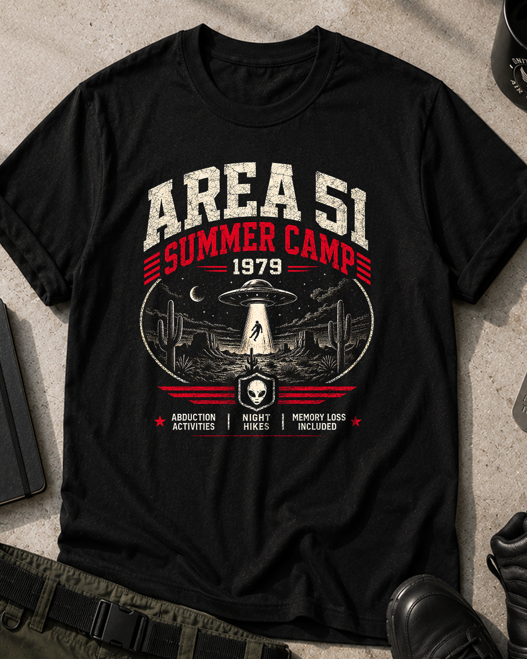 Area 51 Summer Camp T-Shirt