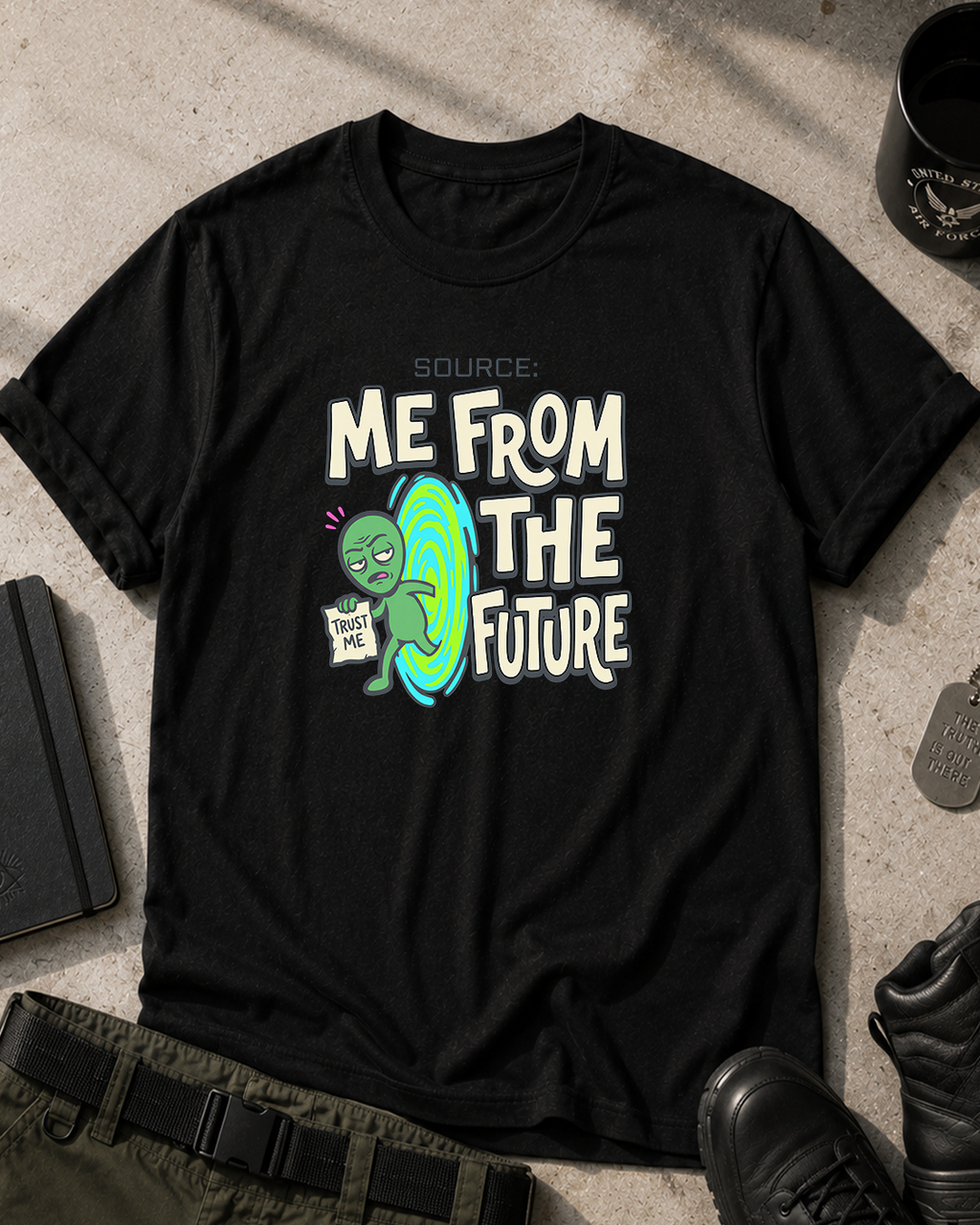 Source From The Future T-Shirt Printify